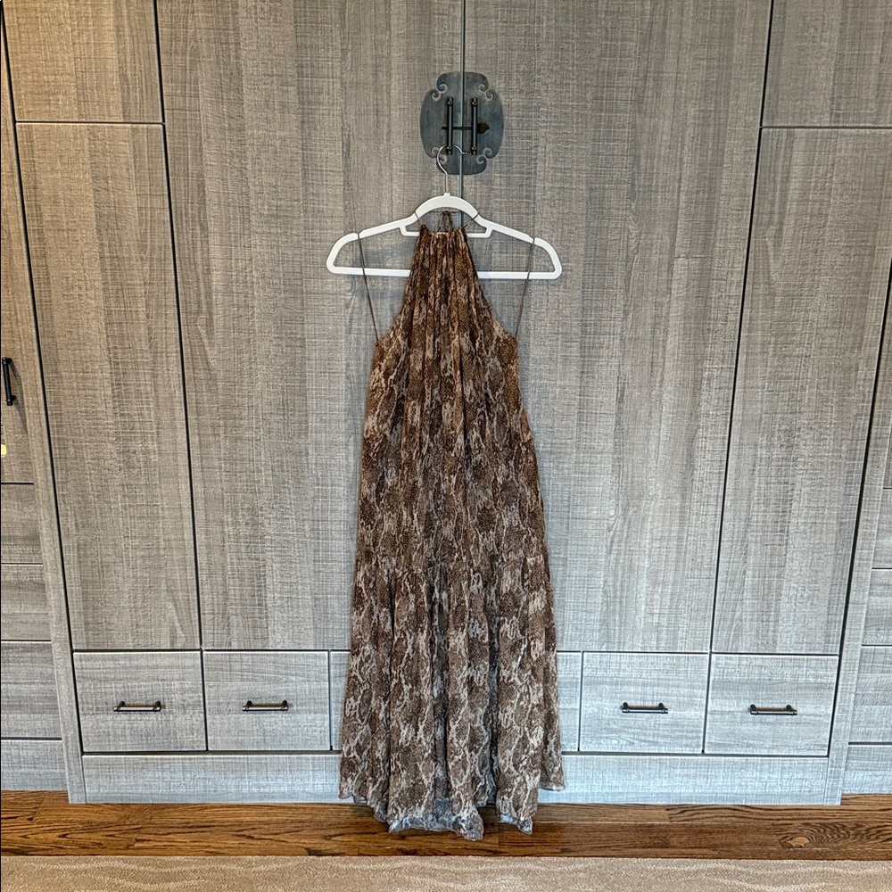 Zara Collection Printed Halter Dress, - Picture 13 of 17
